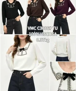 Swetry Damskie, size uni,paczka 10szt,mix kolor