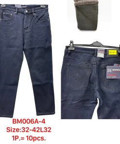 Spodnie JEANSOWE MĘSKA ,Size 32-42,paczka 10szt, 1kolor