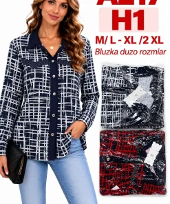 Bluzki damskie,size m/l-xl/2xl,paczka 12szt,mix kolor