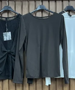 Bluzki Damskie WŁOSKA,Size uni,paczka 6szt, mix kolor