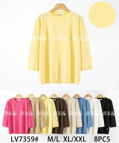 Swetry damskie ,size m/l-xl/2xl,Paczka 8szt ,mix kolor