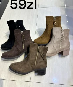 Buty Botki DAMSKIE (36-41, 12par)