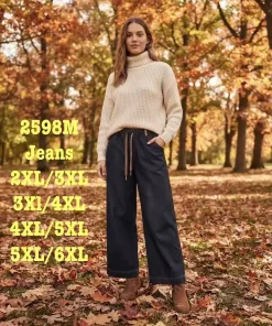 Jeansy Damskie,size 2/3-5/6xl,Paczka 12szt ,1kolor