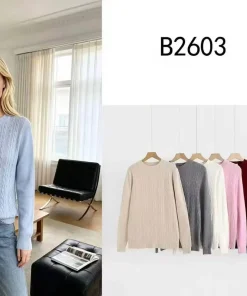Swetry damskie,size m/l-xl/2xl,Paczka 12szt,mix kolor
