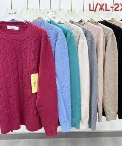 Swetry Damskie ,Size l/xl-2/3xl,paczka 10szt, mix kolor