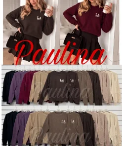 Swetry Damskie WŁOSKA,Size uni,paczka 6szt, mix kolor