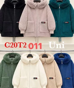 Kurtki Damskie,size uni,paczka 6szt,mix kolor