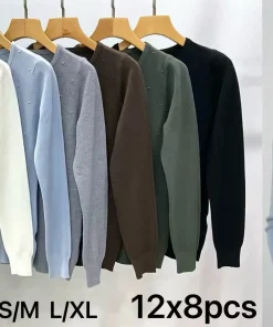 Swetry damskie,size s/m-l/xl,paczka 8szt,mix kolor