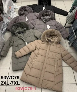 Kurtki Damskie ,Size m-4xl,paczka 6szt, 1kolor