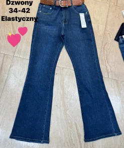 Jeansy Damskie,size 34-42,Paczka 10szt ,1 kolor