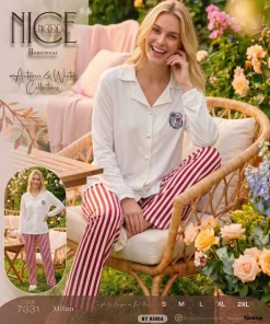 Piżama Damskie,size s-2xl,paczka 12szt,1kolor