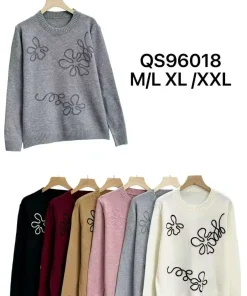 Swetry Damskie,size m/l-xl/2xl,Paczka 12szt ,mix kolor
