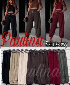 Spodnie Damskie WŁOSKA,Size uni,paczka 6szt, mix kolor