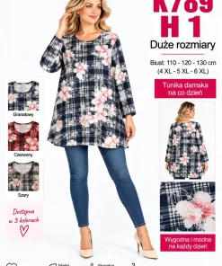 Bluzki damskie,size 4-6xl,paczka 12szt,mix kolor
