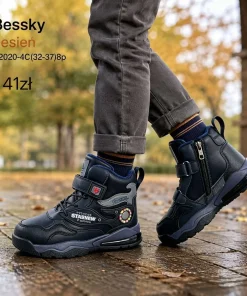Buty Botki DZIECIĘCE 32-37 8par)