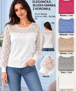 Bluzki damskie ,size m/l-xl/2xl,Paczka 12szt ,mix kolor