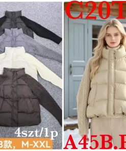 Kurtki Damskie, size m-2xl,paczka 4szt,1kolor