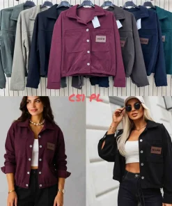 Kurtki damskie,size uni,paczka 6szt,mix kolor