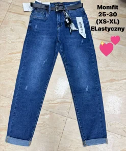 Jeansy Damskie,size xs-xl,paczka 12szt,1kolor