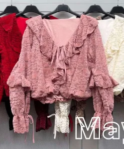 Bluzki damskie,size uni,paczka 6szt,mix kolor