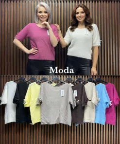 Swetry damskie,size uni,Paczka 6szt ,mix kolor