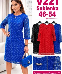 Sukienki damskie,size 46-65,paczka 20szt,mix kolor