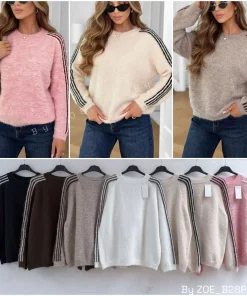 Swetry Damskie WŁOSKA,Size uni,paczka 6szt, mix kolor
