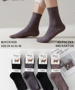 Skarpety MĘSKIE,size 39-46,Paczka 40szt ,mix kolor