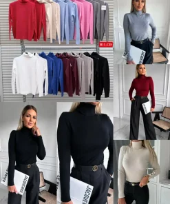 Swetry damskie ,size uni,Paczka 6szt ,mix kolor