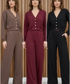 Komplety Damskie WŁOSKA,Size uni,paczka 6szt, mix kolor