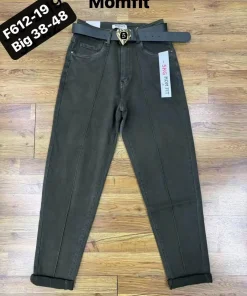 Jeansy Damskie,size 38-48,Paczka 12szt,1kolor