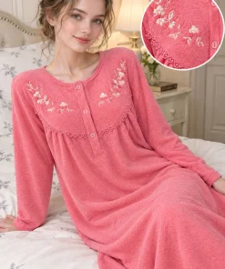 Koszule nocne Damskie,size m-3xl,Paczka 10szt,mix kolor