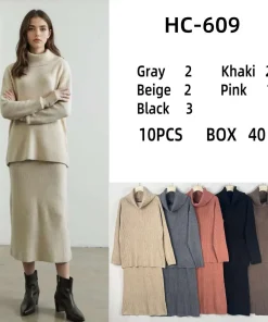 Komplety Damskie,size uni,Paczka 10szt ,mix kolor