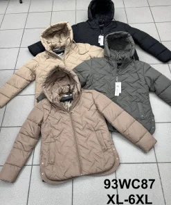 Kurtki Damskie ,Size xl-6xl,paczka 6szt, 1kolor
