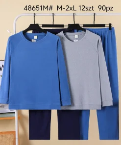 Piżamy MĘSKIE,size m-2xl,Paczka 12szt ,mix kolor