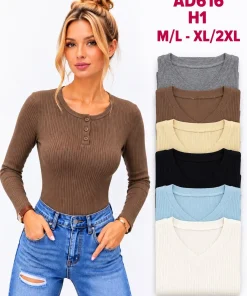 Bluzki damskie,size m/l-xl/2xl,paczka 12szt,mix kolor