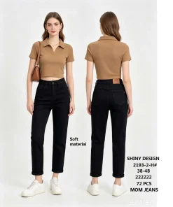 Jeansy Damskie,size 38-48,Paczka 12szt ,1 kolor