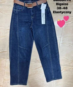 Jeansy Damskie,size 38-48,paczka 12szt,1kolor