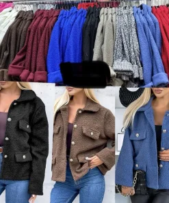 Kurtki Damskie,size uni,paczka 6szt,mix kolor