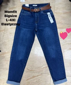 Jeansy Damskie,size l-4xl,Paczka 10szt ,1 kolor