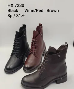 Buty Botki DAMSKIE 36-41 8par)