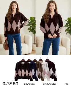 Swetry Damskie ,Size uni,paczka 8szt, mix kolor