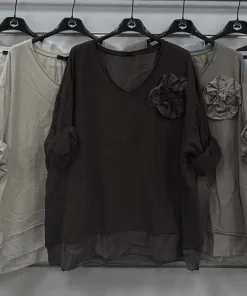 Bluzki Damskie , size uni , paczka 6szt,mix kolor
