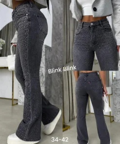 Jeansy Damskie,size 34-42,paczka 12szt,1kolor