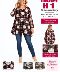 Bluzki damskie,size 4-6xl,paczka 12szt,mix kolor