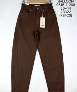 Jeansy Damskie,size 36-44,Paczka 12szt,1kolor