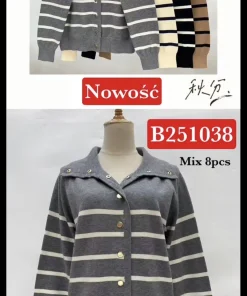 Swetry damskie,Size uni,paczka 8szt,mix kolor