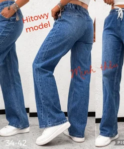 Jeansy Damskie,size 34-42,paczka 10szt,1kolor