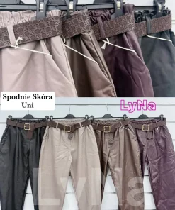 Spodnie Damskie WŁOSKA,Size uni,paczka 6szt, mix kolor