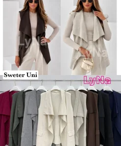 Swetry Damskie WŁOSKA,Size uni,paczka 6szt, mix kolor